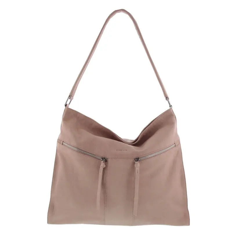 Cobb & Co - Modbury Leather Hobo - Blush 1