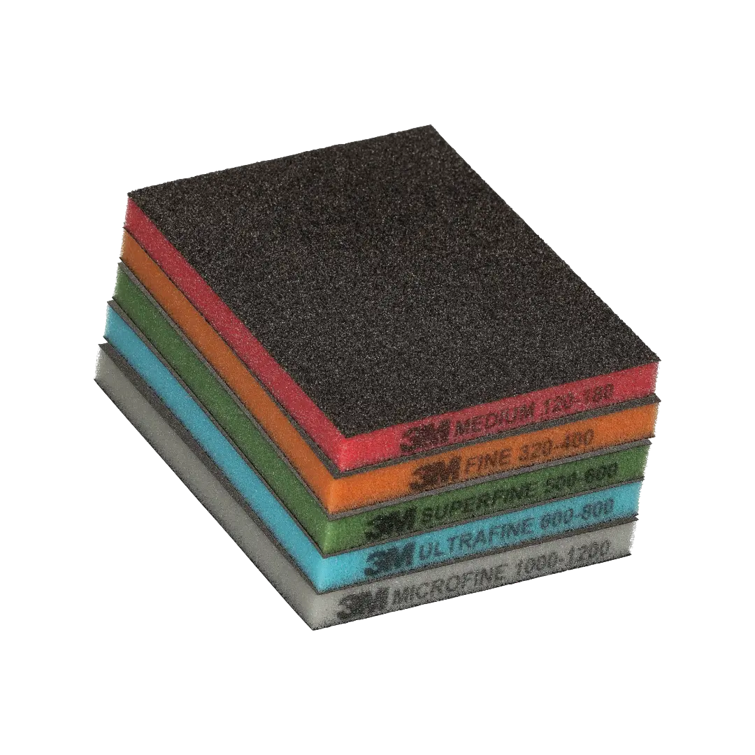 3M Two-Sided Sanding Sponge (Box Of 20) 6