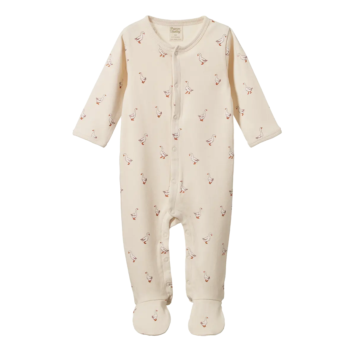 Nature Baby - Stretch & Grow - Goosey Print 1