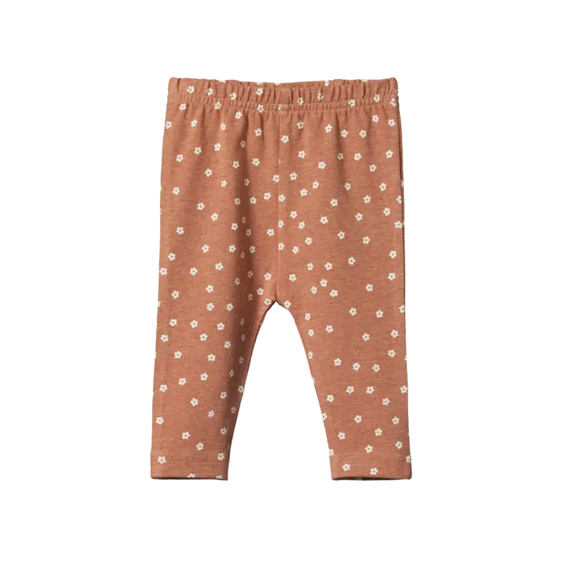 Nature Baby - Baby Leggings - Flora Cork Marl 1