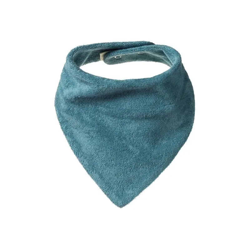 Nature Baby - Terry Triangle Bib - Mineral 1