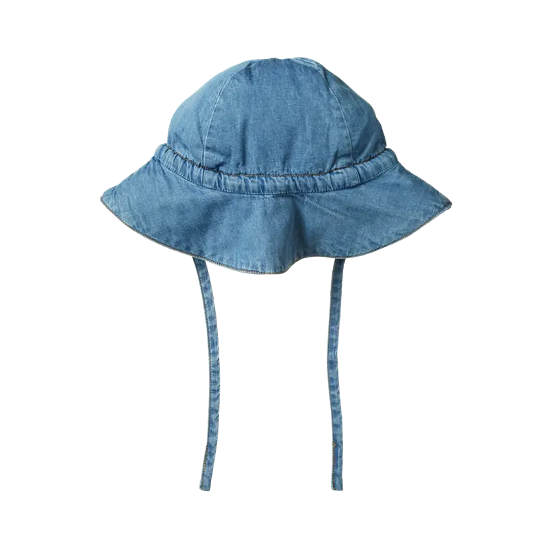 Nature Baby - Chambray Sunhat - Sky 1