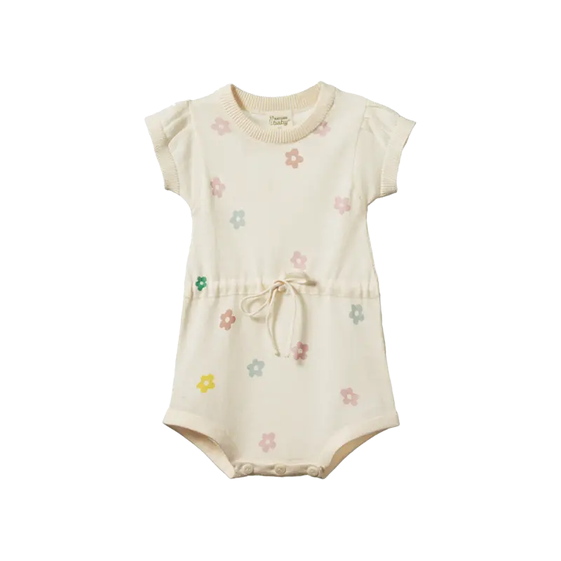 Nature Baby - Lottie Suit - Large Flora 1
