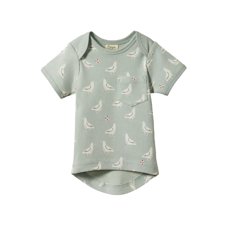 Nature Baby - Short Sleeve Pocket Tee - Albie 1