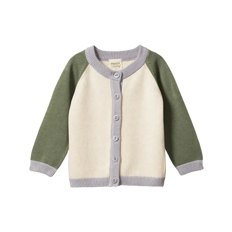 Nature Baby - Piper Cardigan - Lilac Trio 1