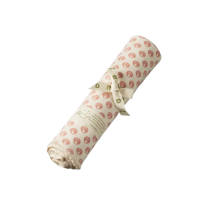 Nature Baby - Cotton Wrap - Scallop Shell 1