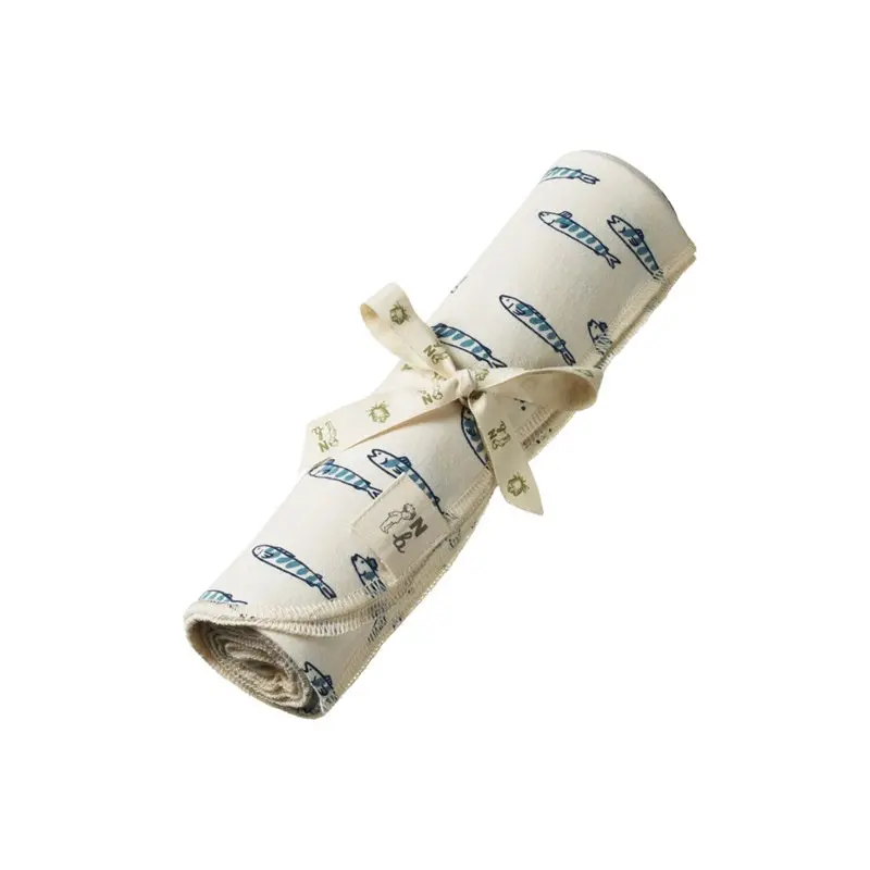 Nature Baby - Cotton Wrap - South Seas Print 1