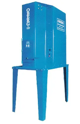Oberg P-300 High Capacity Industrial Oil Filter Crusher 1