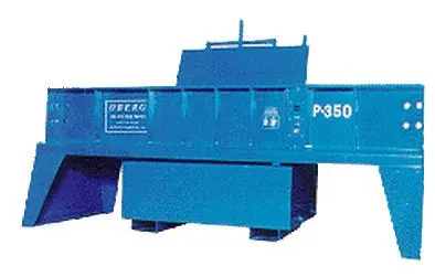 Oberg P-350 Locomotive Oil Filter Crusher 1