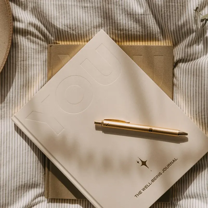 Olive + Page - You. The Well Being Journal - Sand 1