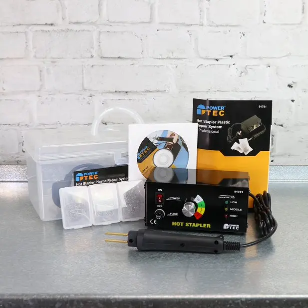 Power Tec Hot Stapler Plastic Repair System 1