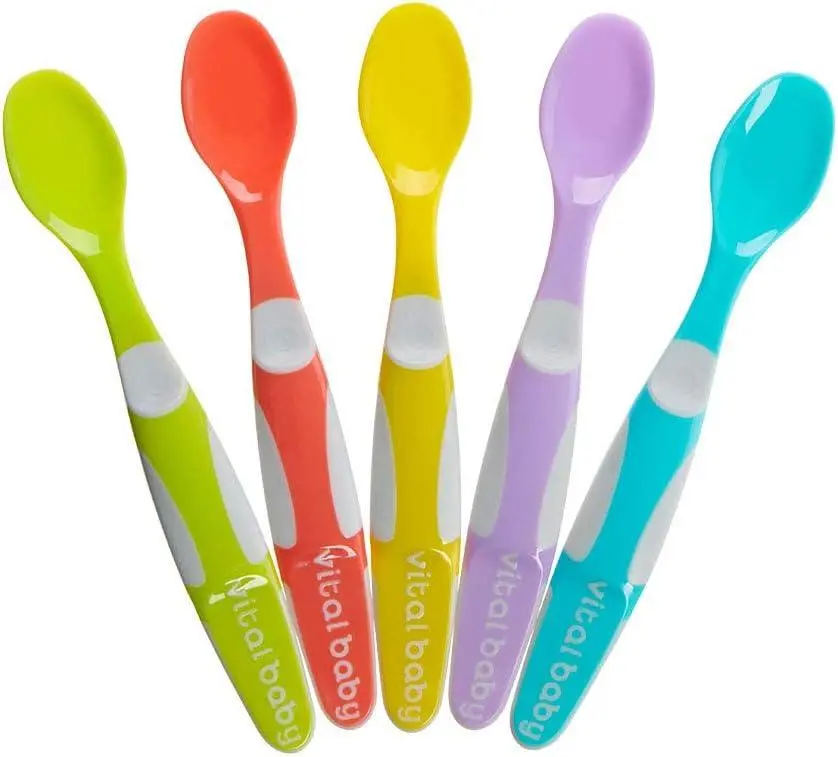 Pack De 5 Cucharas De Destete, Vital Baby 1