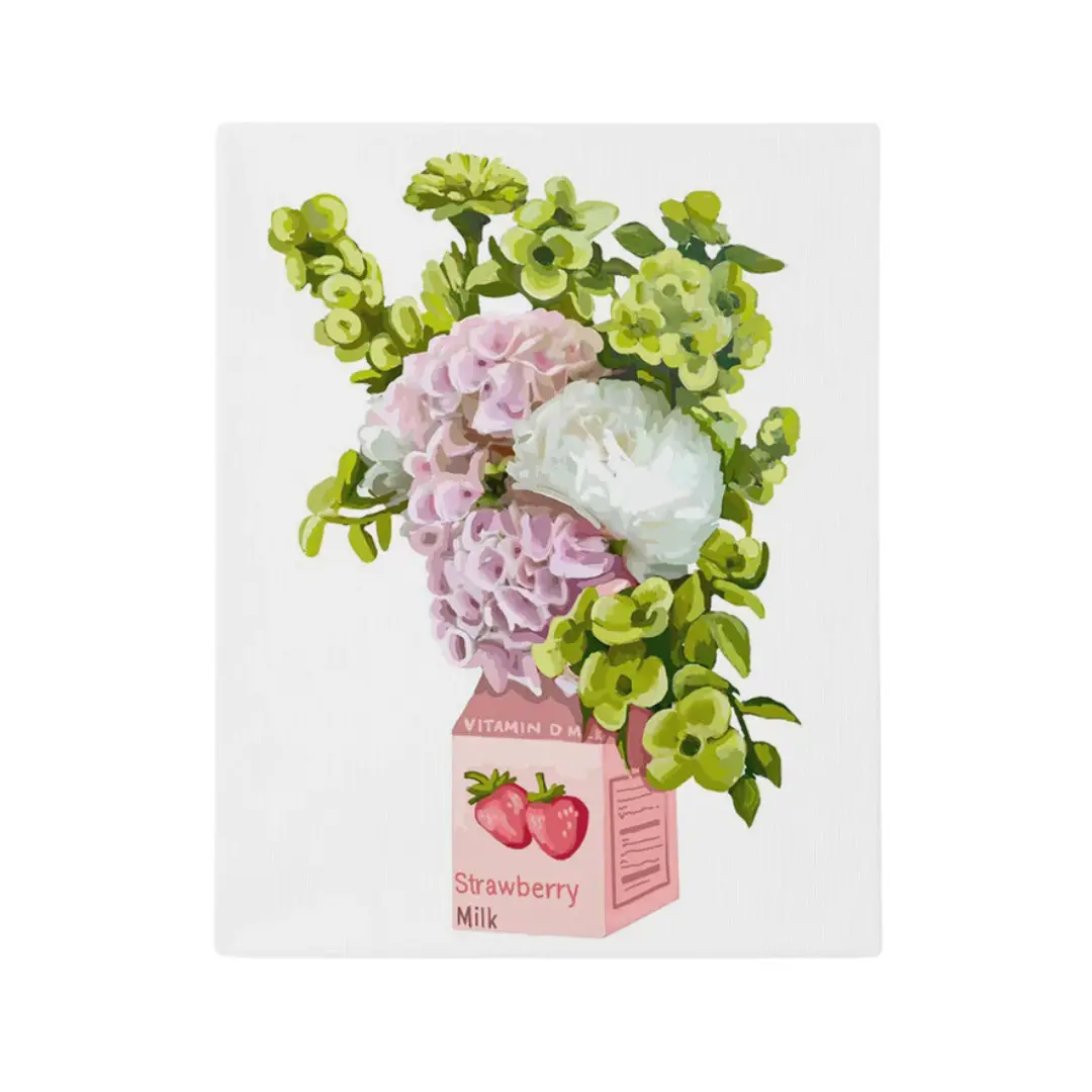 Paint Like Frida - Strawberry Milk 1
