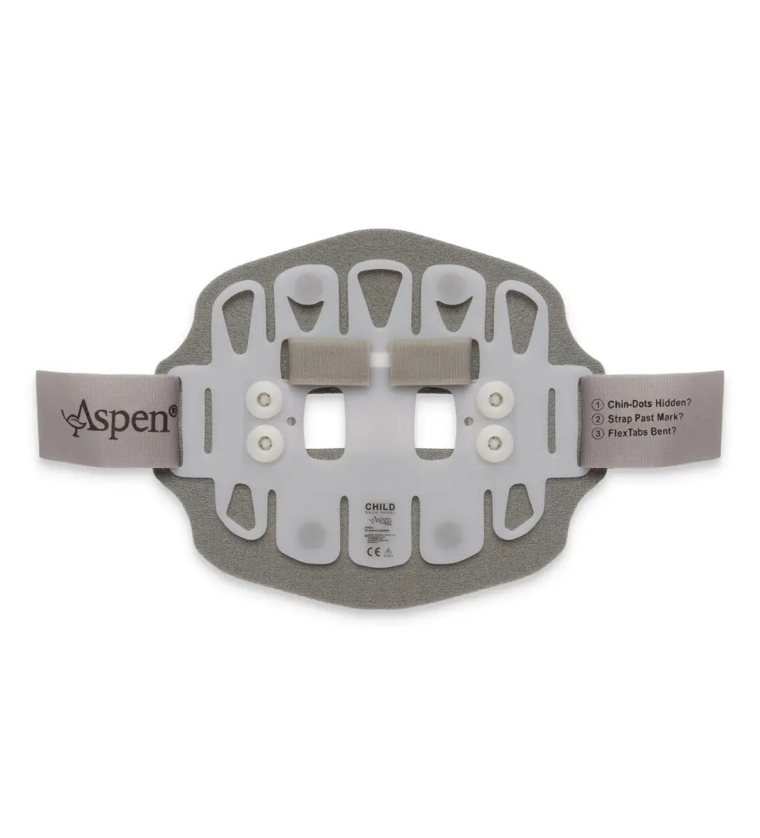 Aspen® Pediatric Collar Back Panel - Pd3/Pd4/Pd5 1