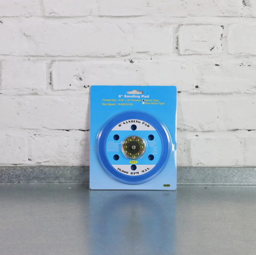 Perfection Hook And Loop Sanding Disc 6Inch  Orbital Backing Pad 150Mm 1