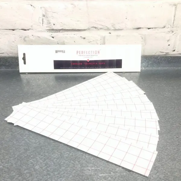 Perfection Emblem Transfer Tape 1