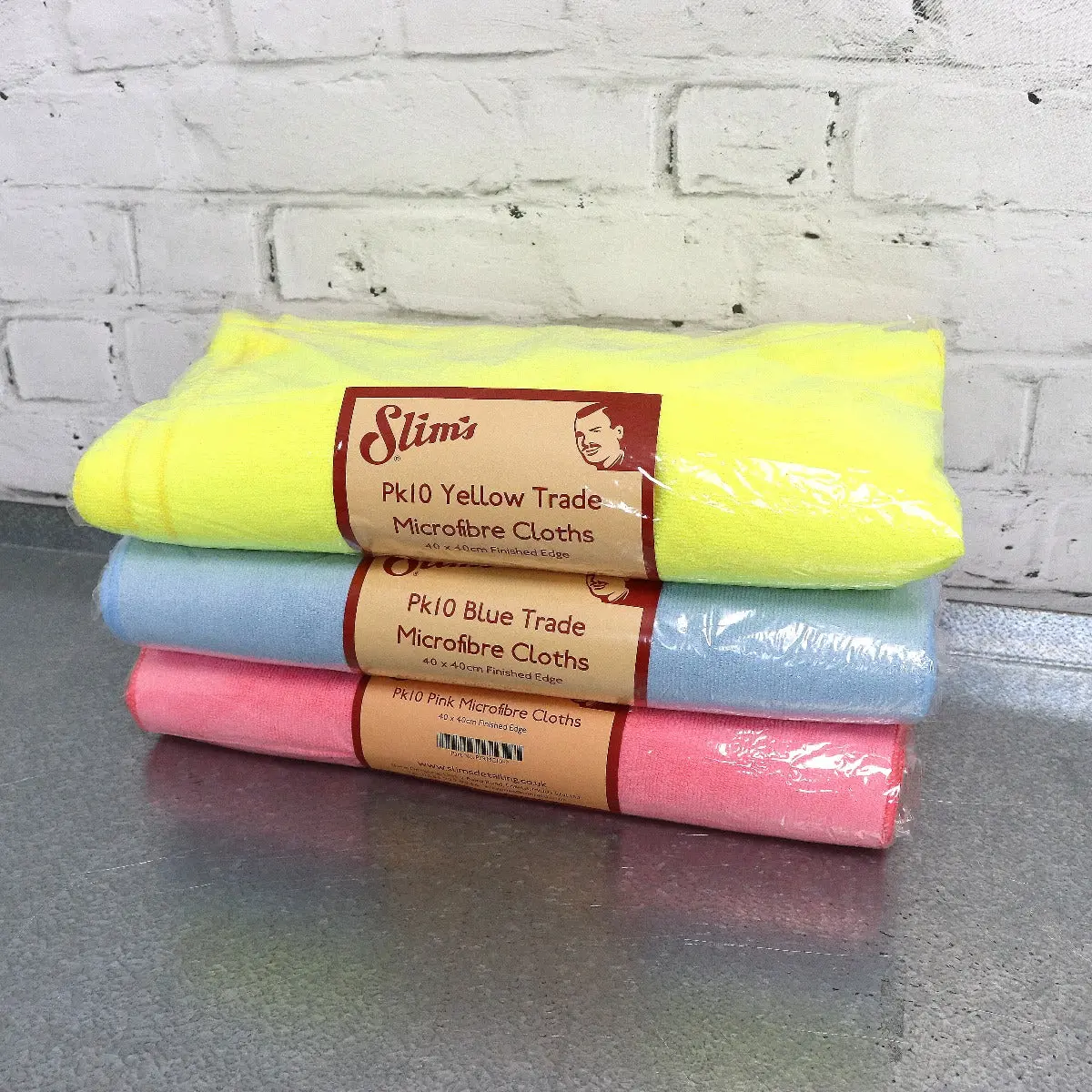 Slim's Detailing Microfibre Cloths (Pack Of 10) 1