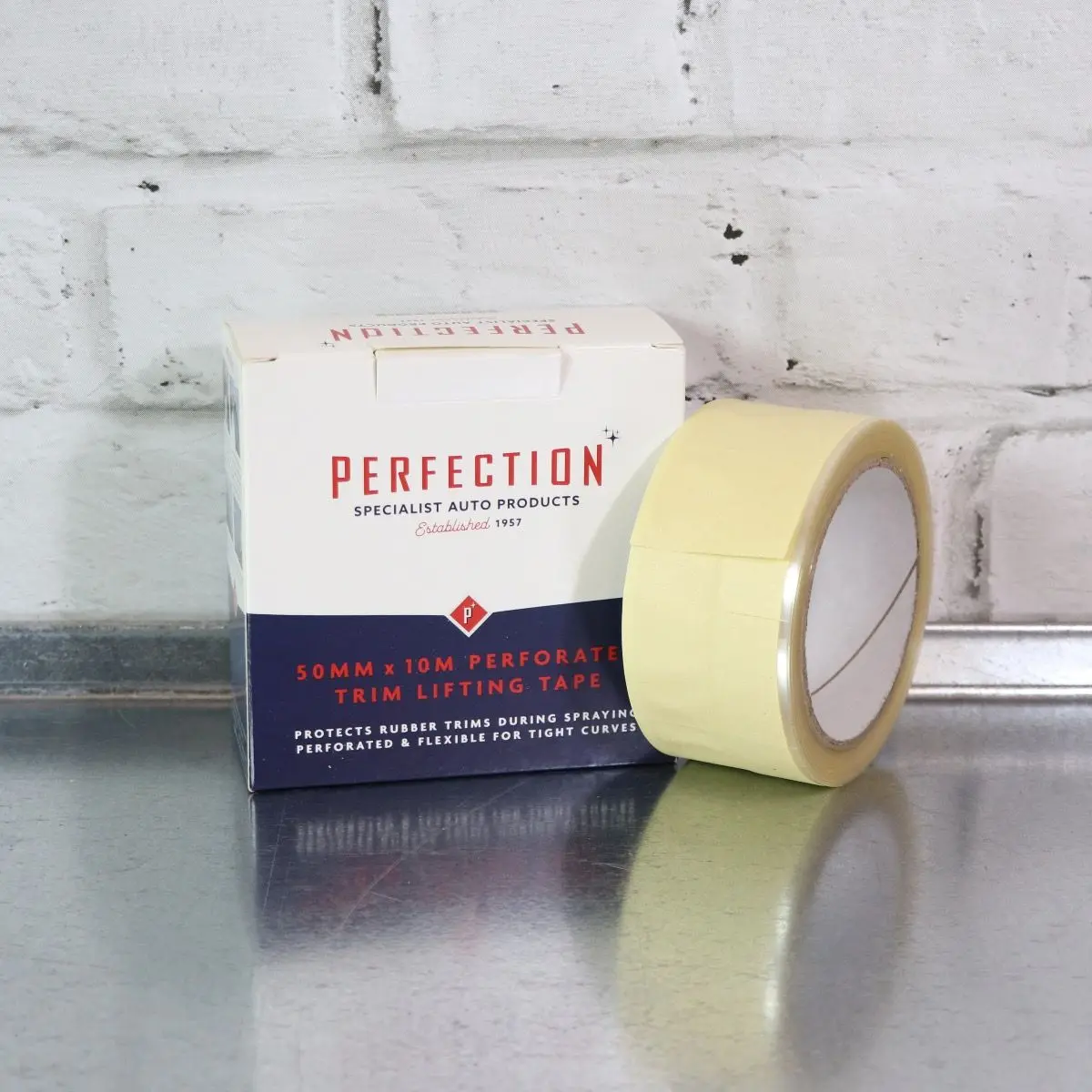 Perfection Perforated Trim Lifting Tape 50Mm X 10M 1