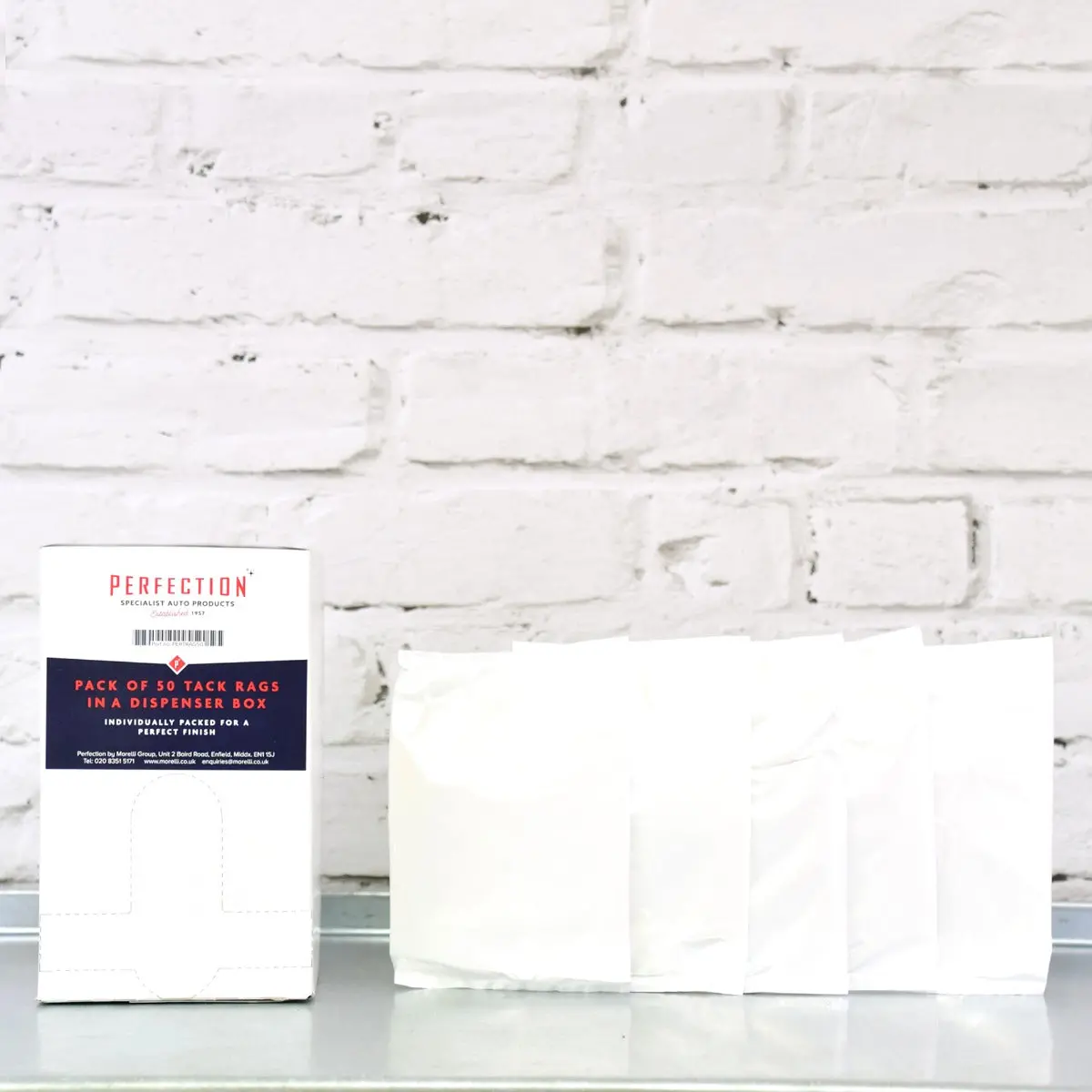 Perfection Tack Cloths In Dispenser Box, Pack Of 50 1