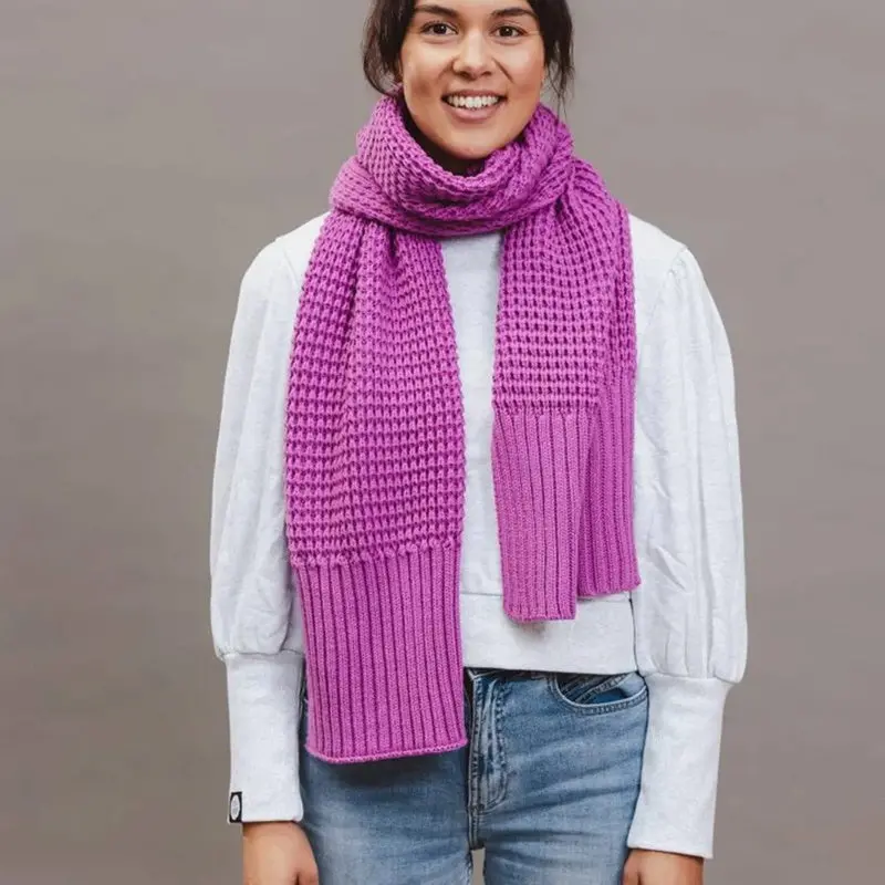 Hello Friday - Pippa Scarf - Violet 1
