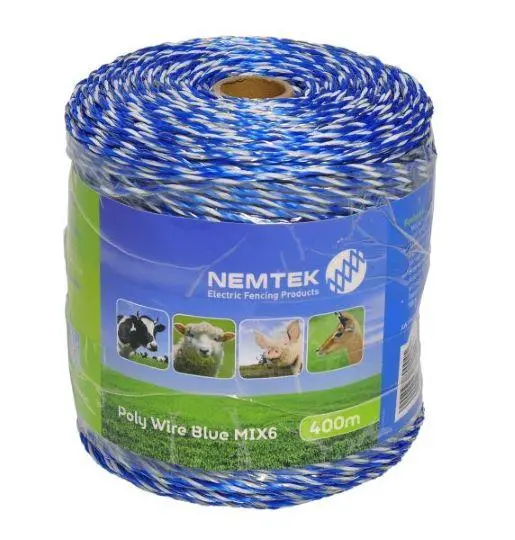 Nemtek Poly Wire Blue - Mix 6 400M 1