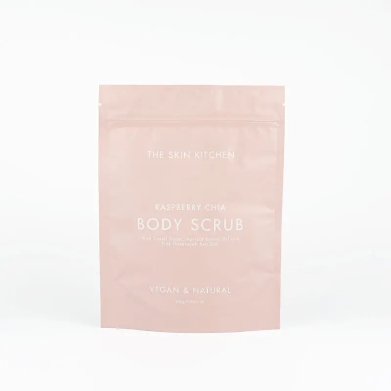 The Skin Kitchen - Body Scrub - Raspberry Chia 1