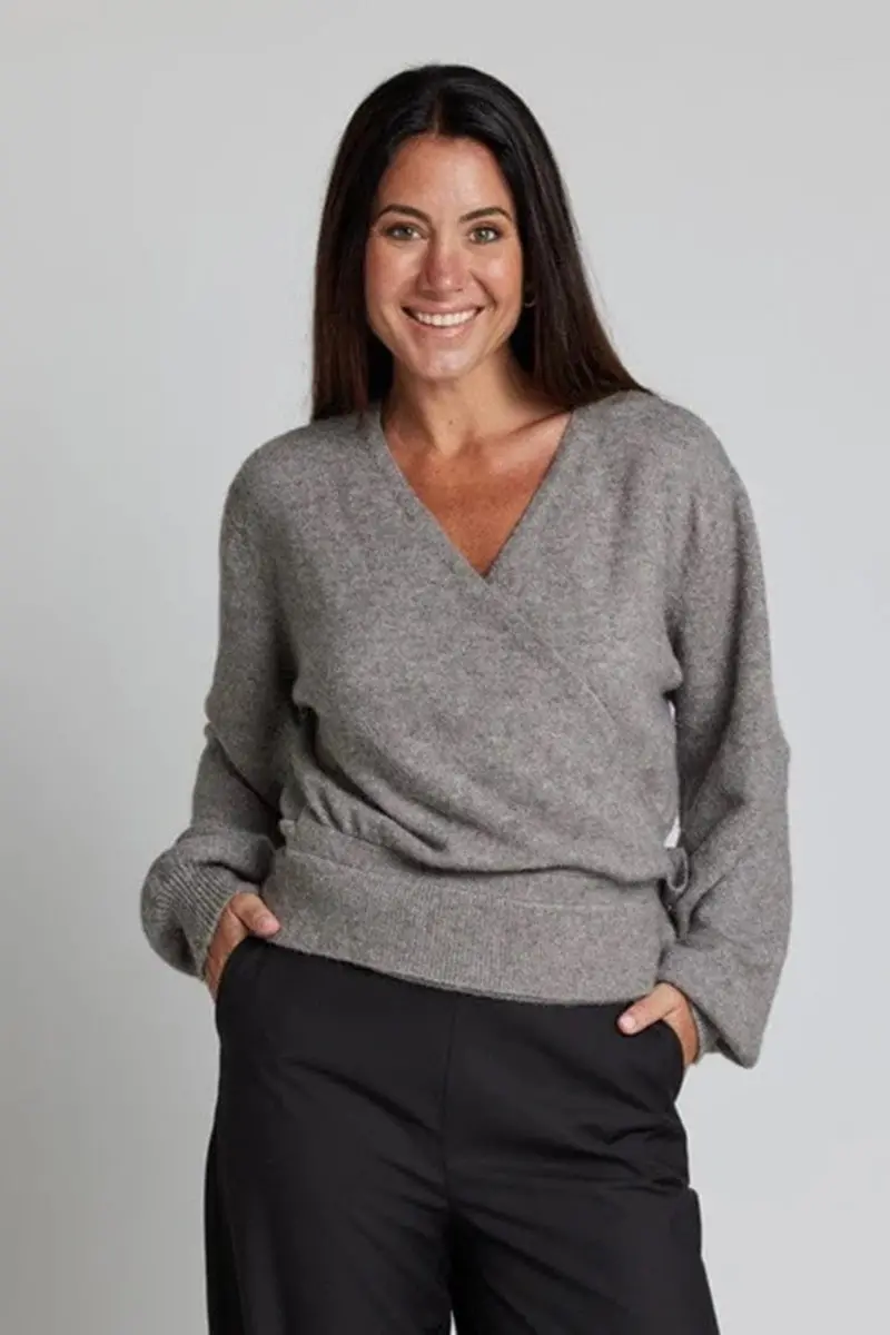 Stella + Gemma - Refinery Cardigan - Fawn 1