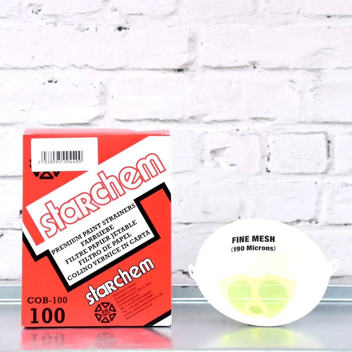 Starchem Pack 100 Premium Paint Strainers 190 Micron Filter 1