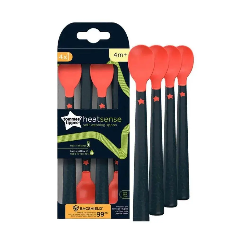 Set 4 Cucharas Termosensibles Heatsense, Tommee Tippee 1