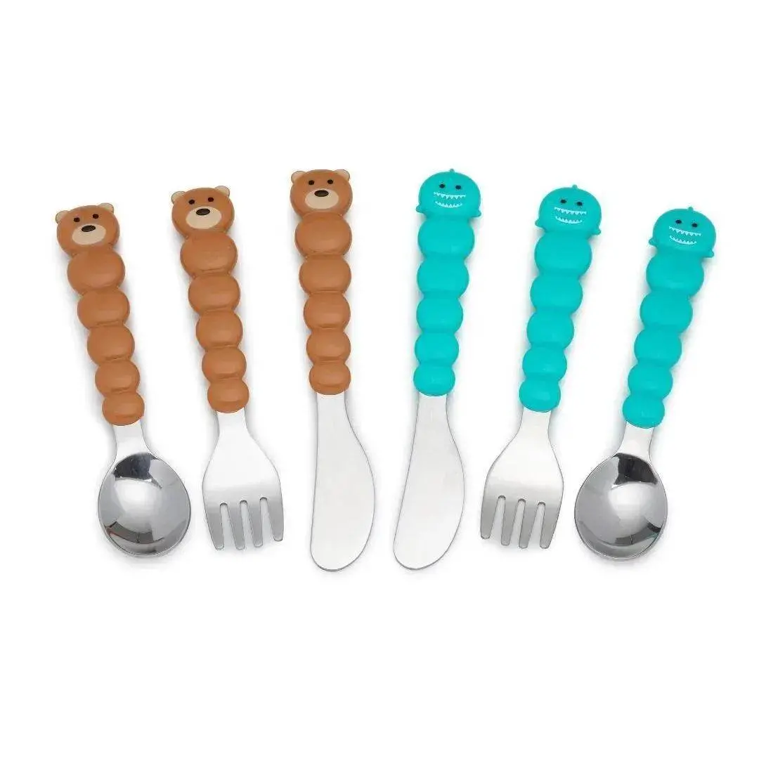 Set De 6 Cubiertos Tiburon - Oso, Melii 1