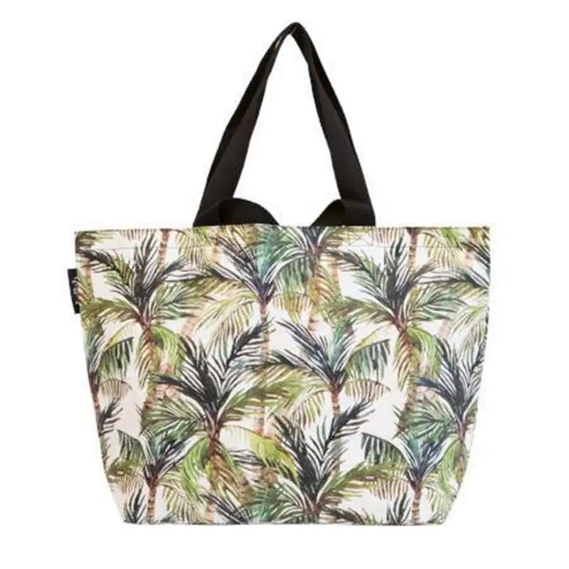 Kollab - Shopper Tote - Green Palm 1
