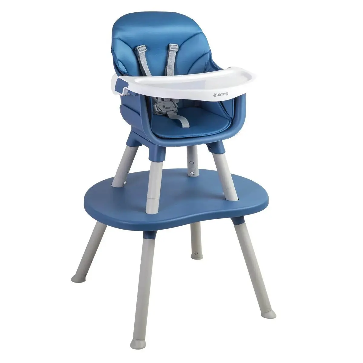 Silla De Comer Escritorio Babydesk Azul, Bebesit 1