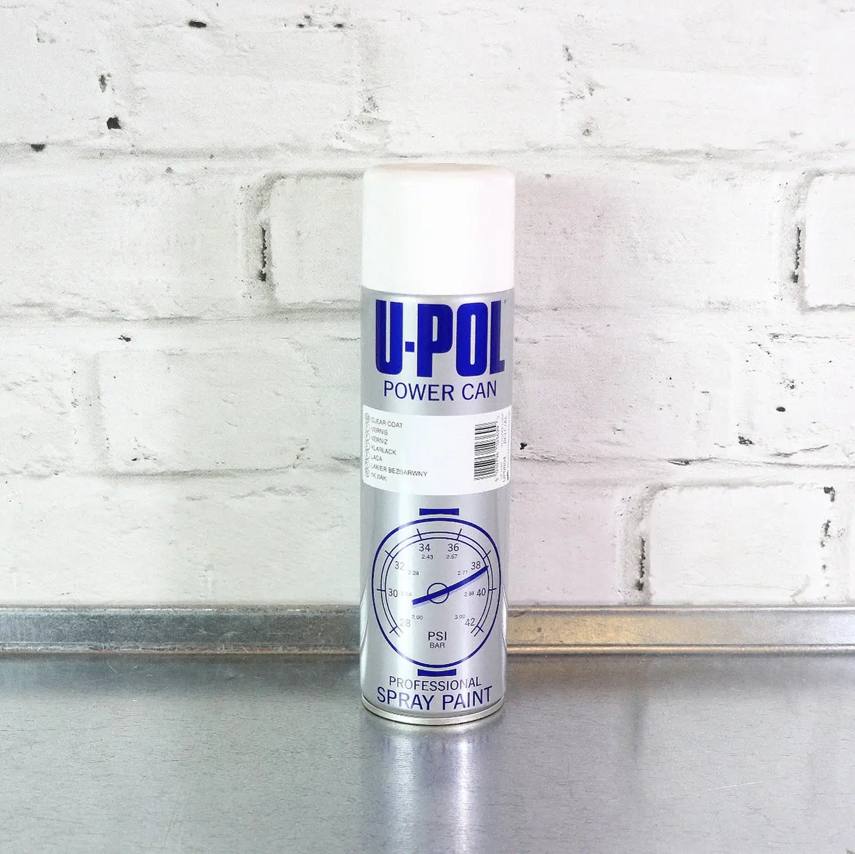 U-Pol Power Can Clear Coat Aerosol (500Ml) 1