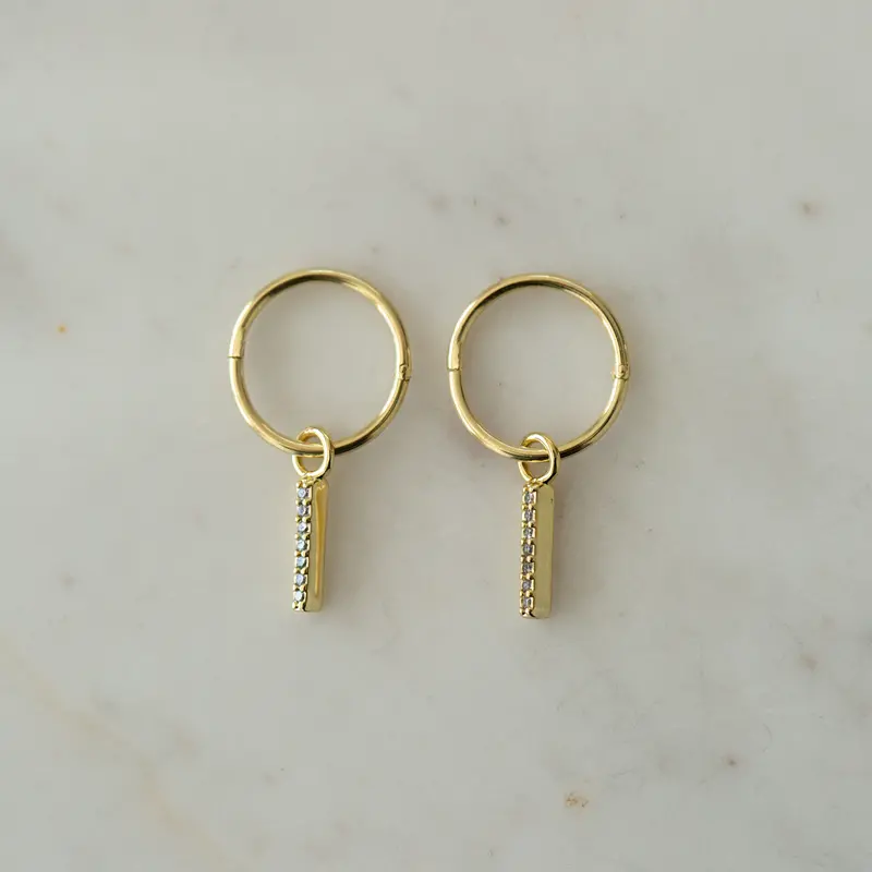 Sophie - Sparkle Bar Sleepers - Gold 1