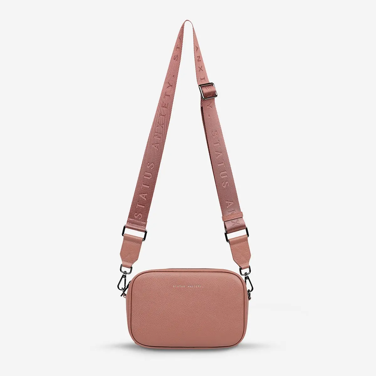 Status Anxiety - Plunder With Webbed Strap - Dusty Rose 1