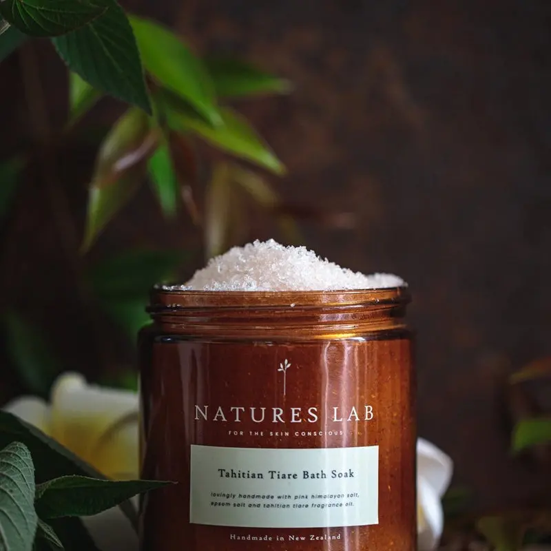 Natures Lab - Tahitian Tiare Bath Soak 1