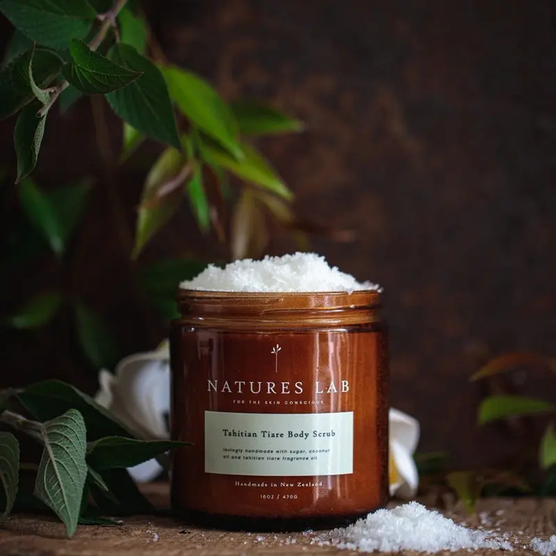 Natures Lab - Tahitian Tiare Body Scrub 1