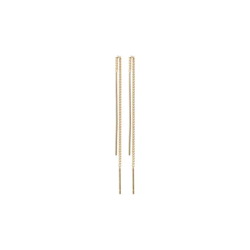 Pilgrim - Tahoe Pi Earrings - Bar - Gold Plated 1