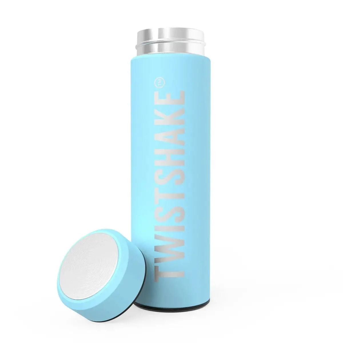 Termo Para Agua Hot Cold 420Ml Azul Pastel, Twistshake 1