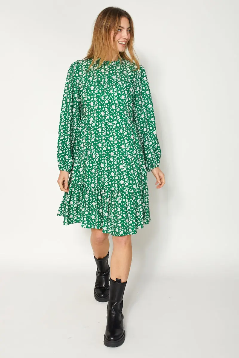 Stella + Gemma - Astoria Dress - Green Floral 1