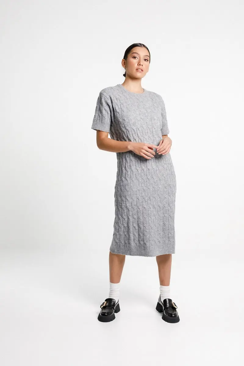 Thing Thing - Serena Dress - Smoke 1