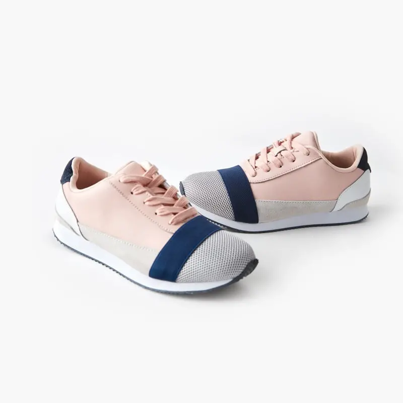 Walnut Melbourne - Sports Luxe Sneaker - Pink Multi 1