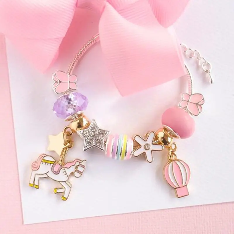 Lauren Hinkley - Funfair Unicorn Charm Bracelet 1