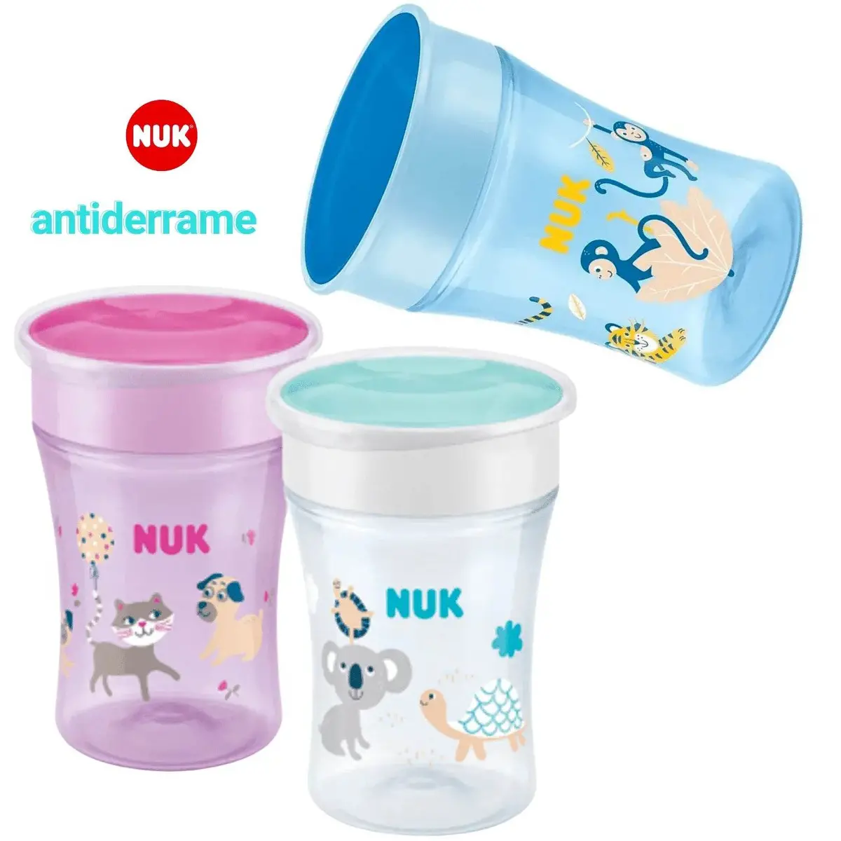Vaso Nuk Magic Cup 230 Ml (Evolution) 8+ Meses 1