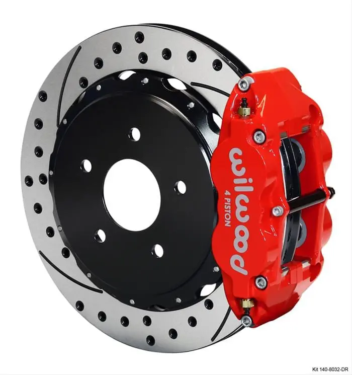 Wilwood 140-8032-Dr Forged Superlite 4R Rear Big Brake Kit With Parking Brake 1