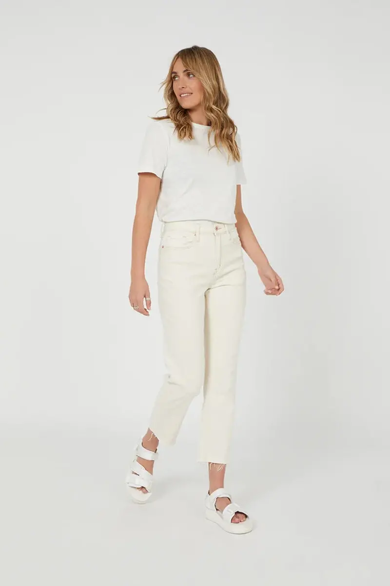 Outland Denim - Zoe Ecru 1