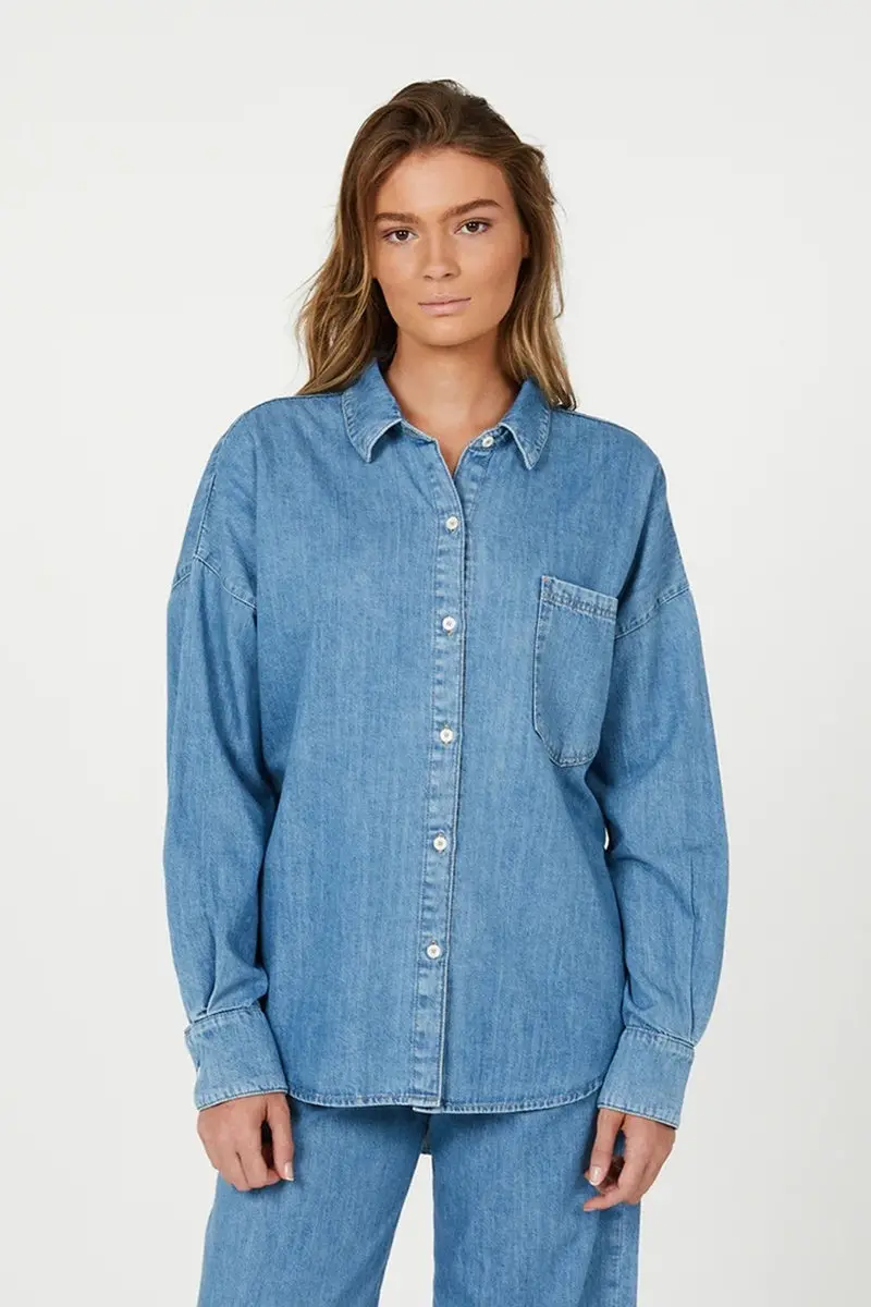 Outland Denim - Amelia Ls Shirt 1