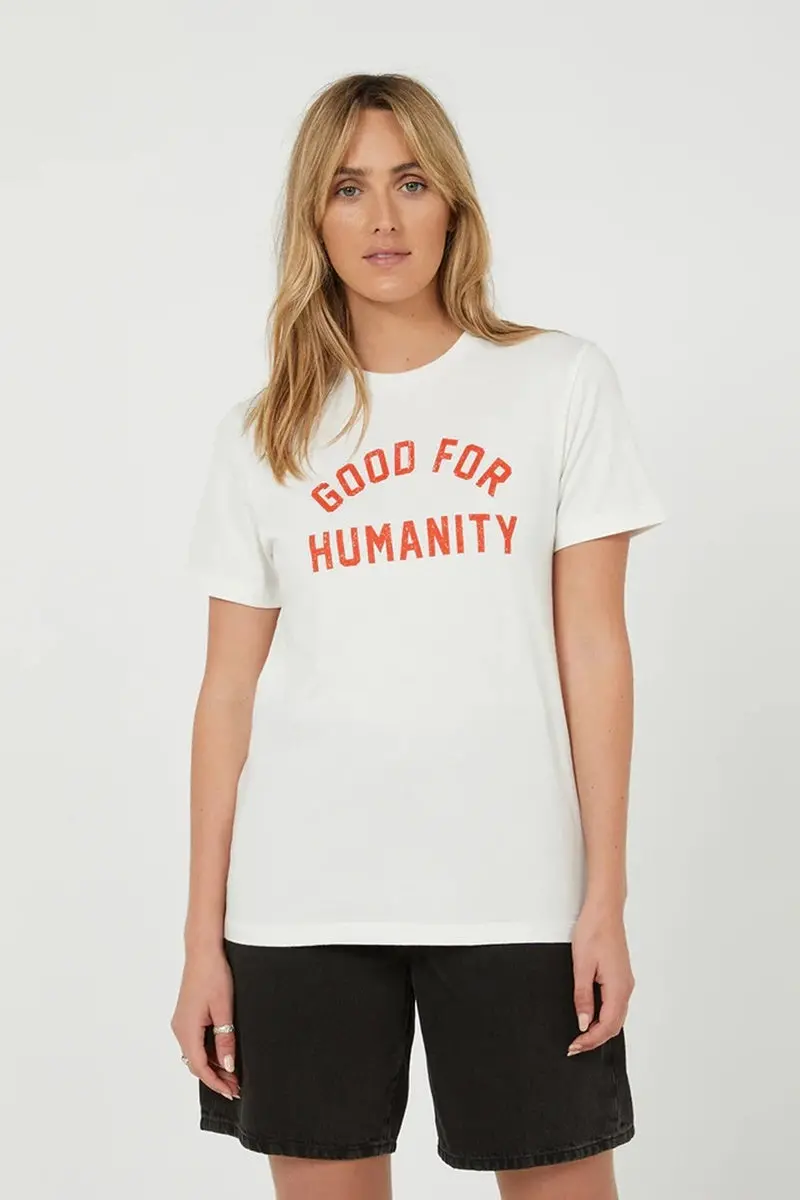 Outland Denim - Mantra Tee - Off White 1