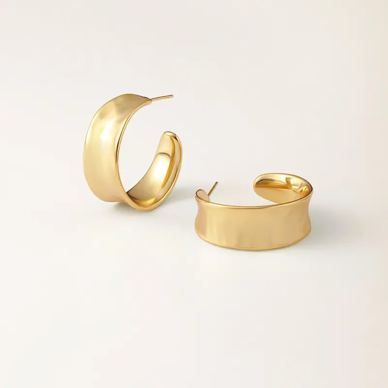 Zafino - Bianca Mini Hoops - Gold 1
