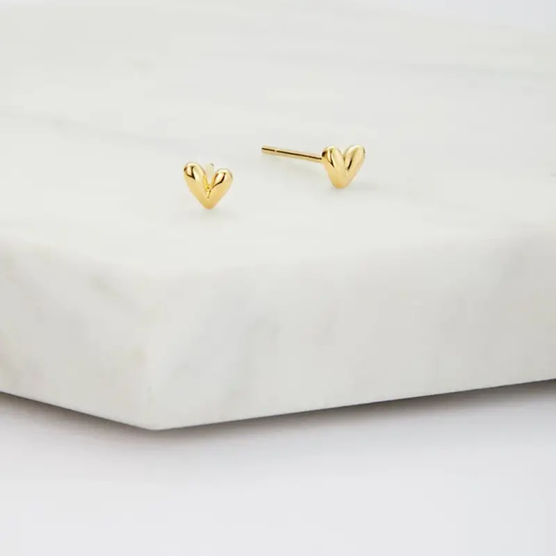 Zafino - Nora Stud Earring - Silver/Gold 1
